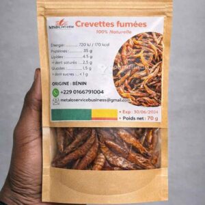 crevette fumée